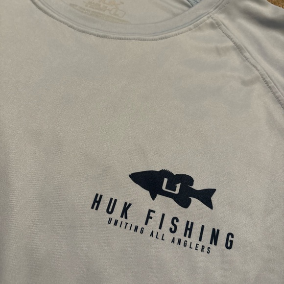 Huk Light Blue Long Sleeve Shirt - Picture 2 of 4